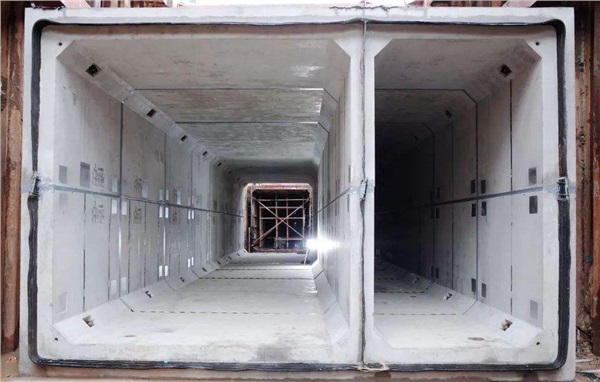 叠合装配式综合管廊工程双舱管廊