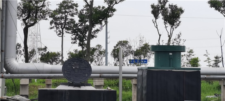 新光智能液压井盖在江苏省南通市如东县羊口港电力管廊的应用